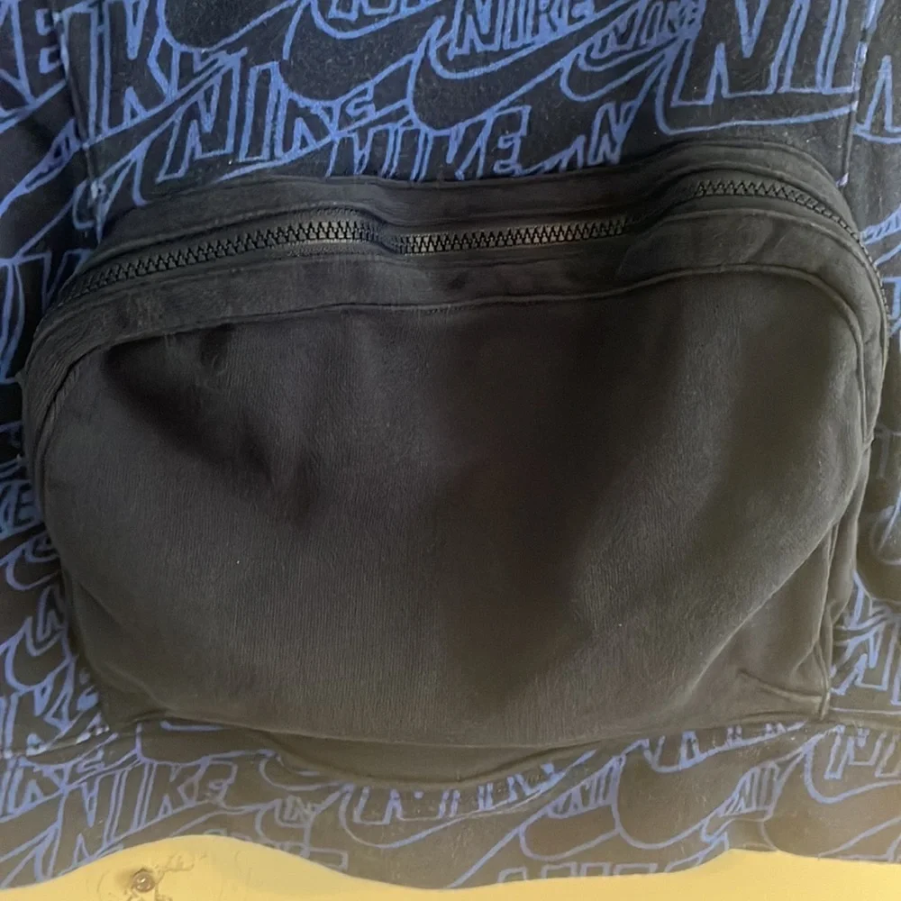 Nike Center Swoosh Club Terry All Over Print Boys M Zip Pocket Hoodie Casual‎